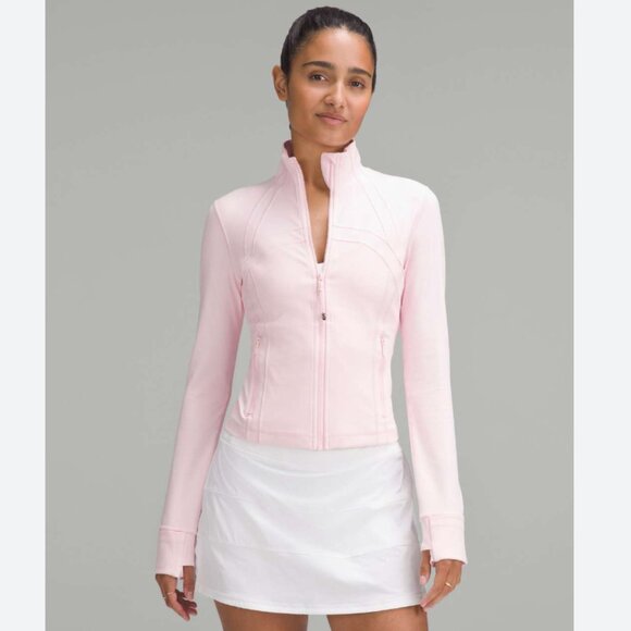 Lululemon Define Jacket Cropped – Light Pink, Size 8 - Picture 1 of 4